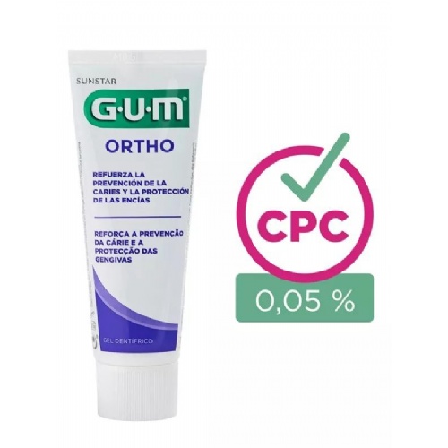 Gum ortho gel dentifrico (1 envase 75 ml)