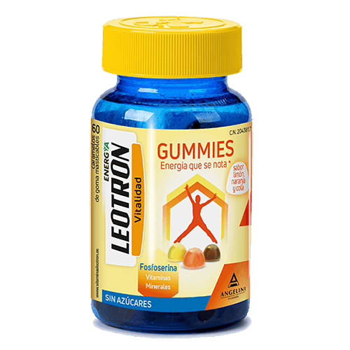 Leotron guummies 60 unidades de caramelos de goma masticables