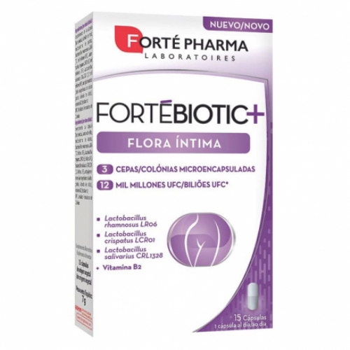 Fortebiotic+ flora intima (15 capsulas)