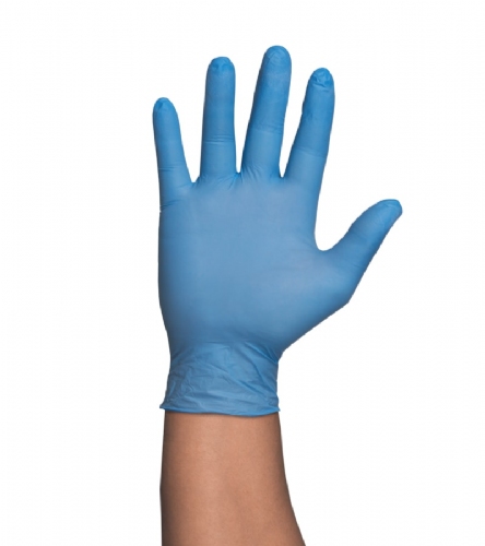 Guantes Rubberex nitrilo gentle touch azul 3,5 g t/xl (100 unidades )