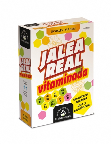 Jalea real vitaminada el naturalista (20 viales)