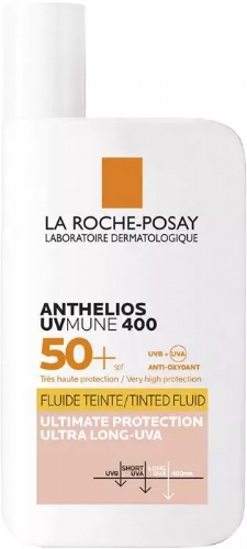 Anthelios fluido invisible spf 50+ color (1 bote 50 ml)