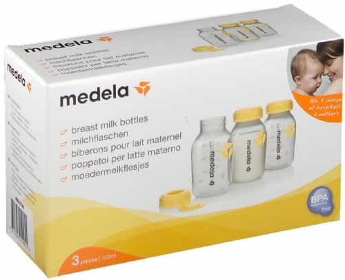 Medela rec pack botella biberon 150 ml 3u 8000797