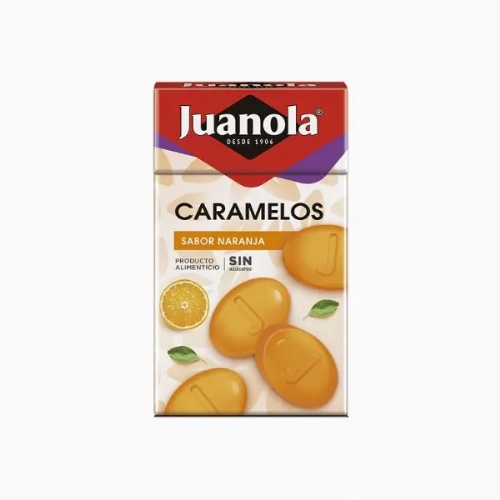 Juanola caramelos 1 envase 50gr. sabor naranja