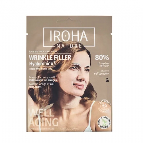 Iroha nature mascara facial rellenadora y antiedad 