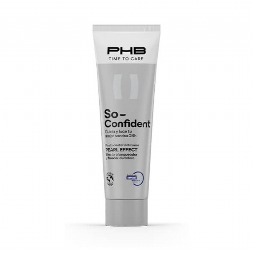 Phb time to care so confident dentrifico blanqueador (1 tubo 75 ml sabor mentolado)