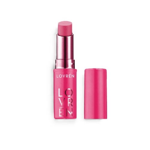 Lovren balsamo labial color boost rubino