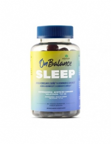 Aquilea onbalance sleep  60 gominolas sabor banana