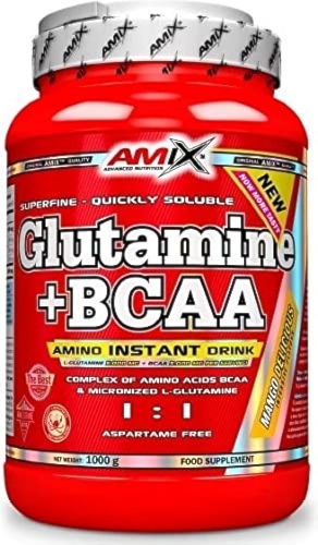 Amix glutamine+bcaa 1 kg mango