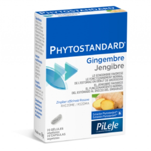 Phytostandard jengibre pileje (20 capsulas vegetales)