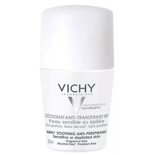 Vichy desodorante bola piel sensible  1 envase 50 ml