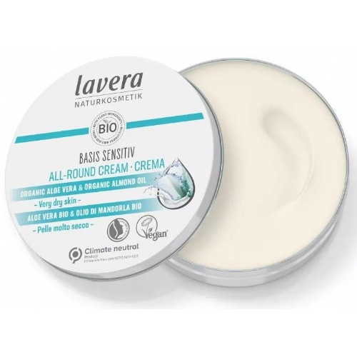 Lavera basis sensitiv crema cara y cuerpo 150ml.