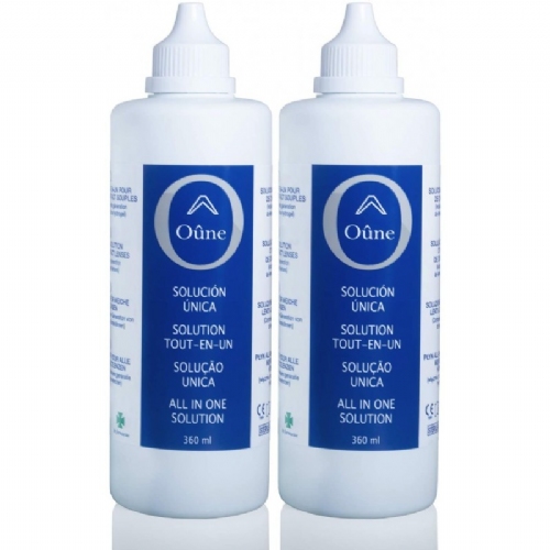 Oune  solucion unica lentillas pack 2 x 360 ml