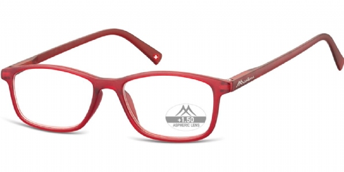 Sunoptic gafas de lectura rojo mate +2.50 mr51b2.50