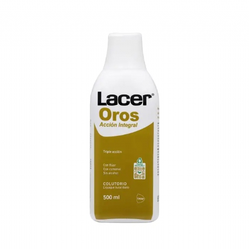 Lacer oros accion integral colutorio (1 envase 500 ml)