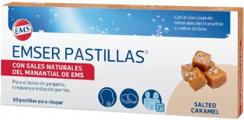 Emser caramelo 30 pastillas paara chupar