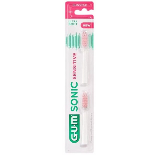 Recambio Cepillo dental a pilas - gum sensivital sonic (2 recambios)