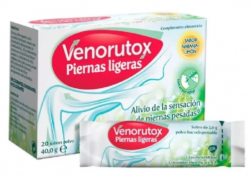 Venorutox piernas ligeras (20 sobres)