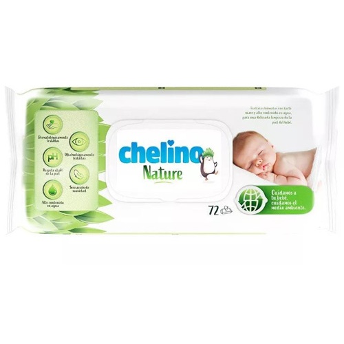 Chelino nature (72 toallitas)