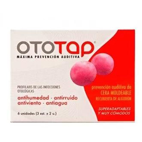 Tapones oidos cera - ototap (6 unidades)