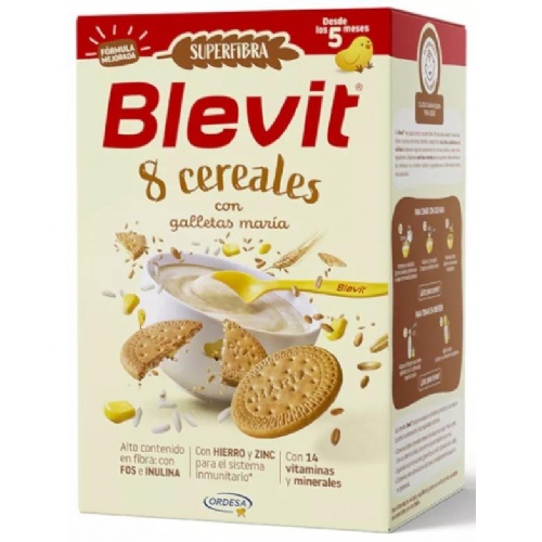 Blevit sf 8 cer. y galleta 500 gr