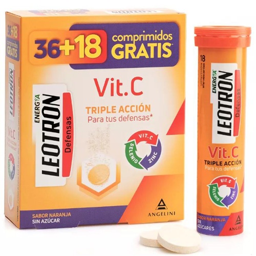 Leotron vit c 36 comp+18 comp gratis