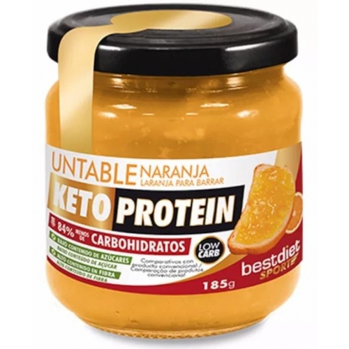 Keto protein mermelada de naranja 185 g