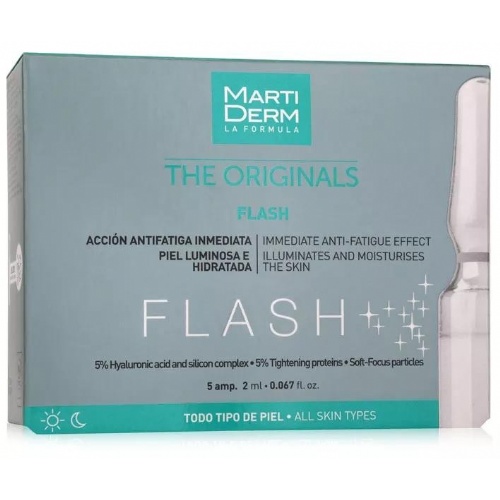 Martiderm flash ampollas (5 ampollas 2 ml)