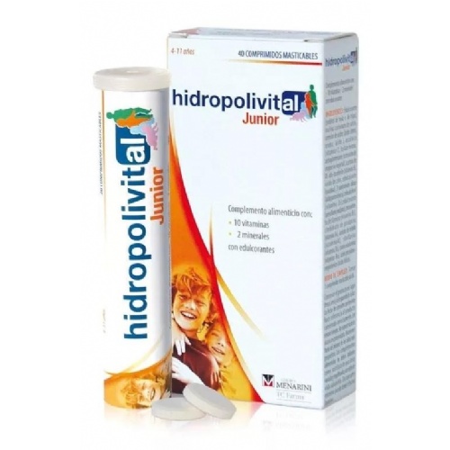 Hidropolivital junior (40 comprimidos masticables)