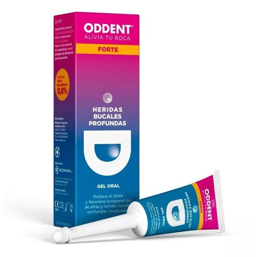 Oddent gel oral forte (1 envase 8 ml)