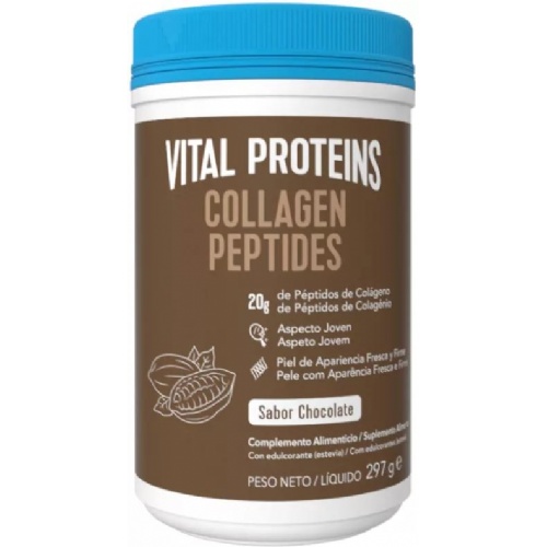 Vital proteins collagen peptidos chocolate 297g