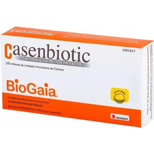 Casenbiotic (30 comprimidos sabor limon)