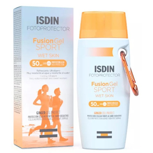 Isdin fotoprotector fusion gel sport spf 50 (1 frasco 100 ml)