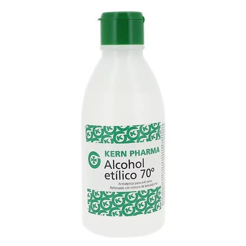 Alcohol 70º - kern pharma (1 frasco 250 ml)