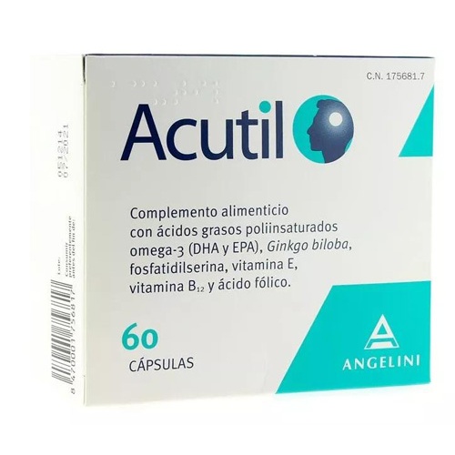 Acutil (60 capsulas)