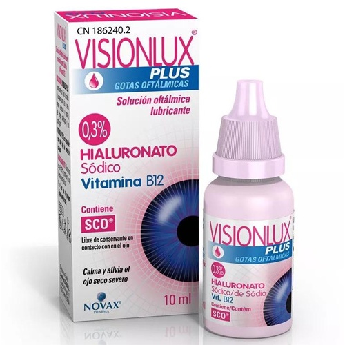 Visionlux plus gotas oftalmicas (1 envase 10 ml)