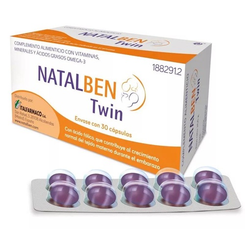 Natalben twin (30 capsulas)