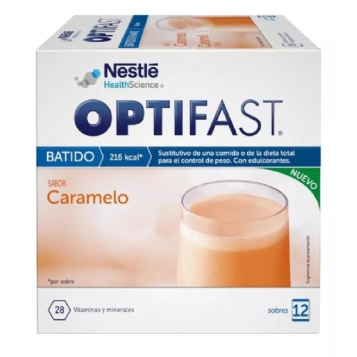 Optifast batido caramelo 12 sob 55 g