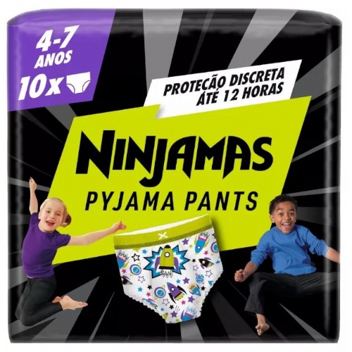 Dodot pañal inf pants ninjamas cohetes t/7 17-30 kg 9 un