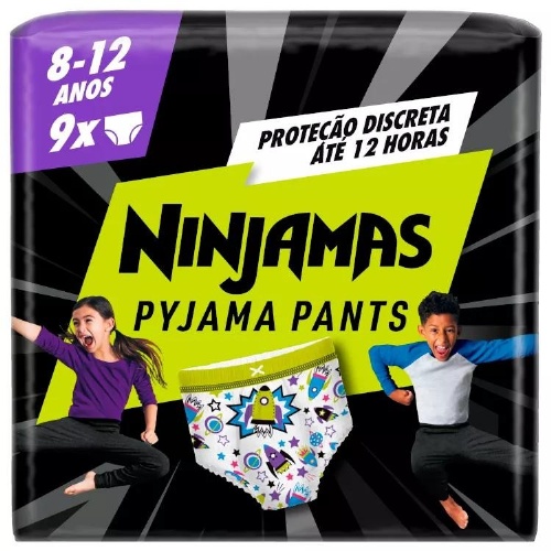 Dodot pañal inf pants ninjamas cohetes t/8 27-43 kg 9 un