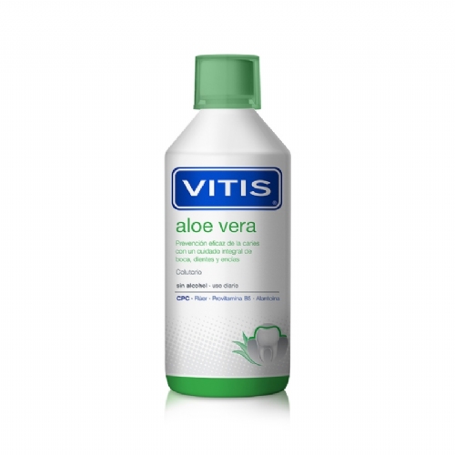 Vitis enjuague bucal  aloe vera (1 envase 500 ml)