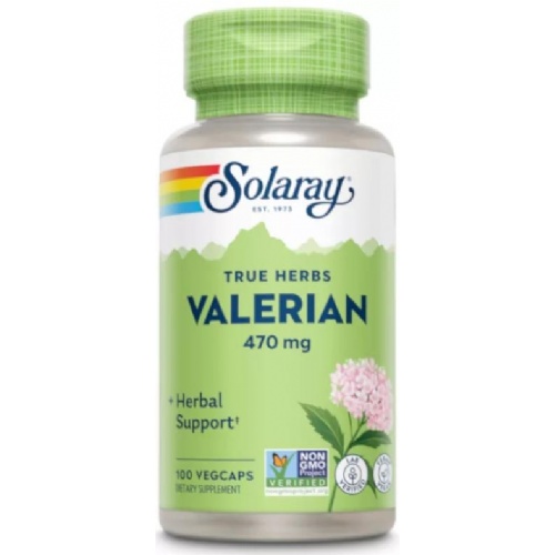 Solaray valerian 470mg 100 vcaps