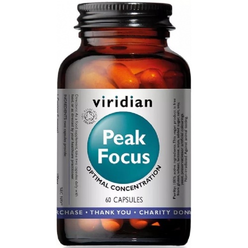 Viridian peak focus 60 caps