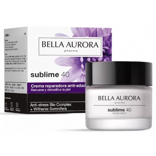 Bella aurora sublime 40 crema de noche 50ml