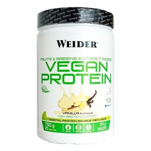 Weider  vegan protein vainilla 750 g