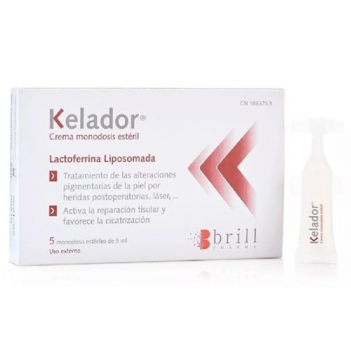 Kelador crema monodosis esteril (5 unidades 5 ml)