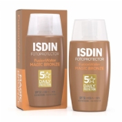 Isdin fotoprotector fusion water magic  1 frasco 50 ml color bronze