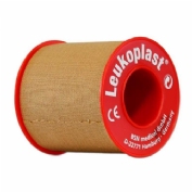 Esparadrapo - leukoplast (1 unidad 5 m x 5 cm color carne)