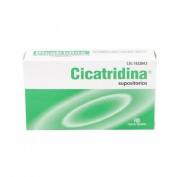 Cicatridina supositorios (0 unidades 2 g)