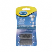 Scholl velvet smooth - lima electronica diamond crystals recambio durezas persistentes (2 unidades r